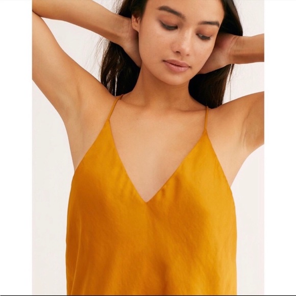 Free People Mustard Yellow Tank - Picture 2 of 7